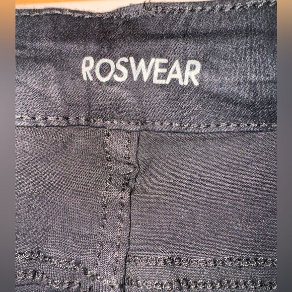 Roswear black denim capris - Picture 3 of 6